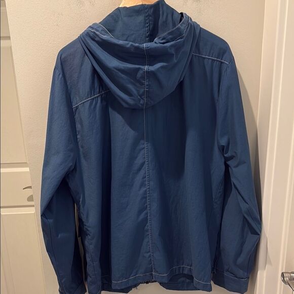 Volcom Men's Blue Hooded Windbreaker Jacket size Medium - Picture 5 of 10